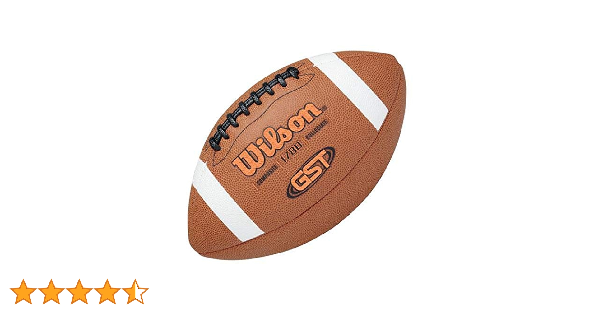 Wilson GST アメリカンフットボール オフィシャルサイズ コンポジット Wilson GST Composite Football – Midway Sports